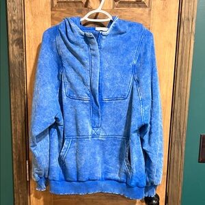 Zenana Outfitters Blue Hoodie